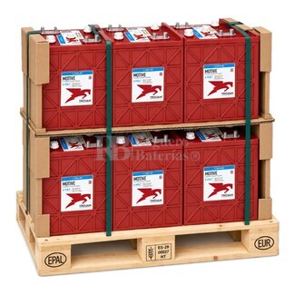 6 bater�as Trojan Tijera Elevadora | L16H-AC 6V 483Ah